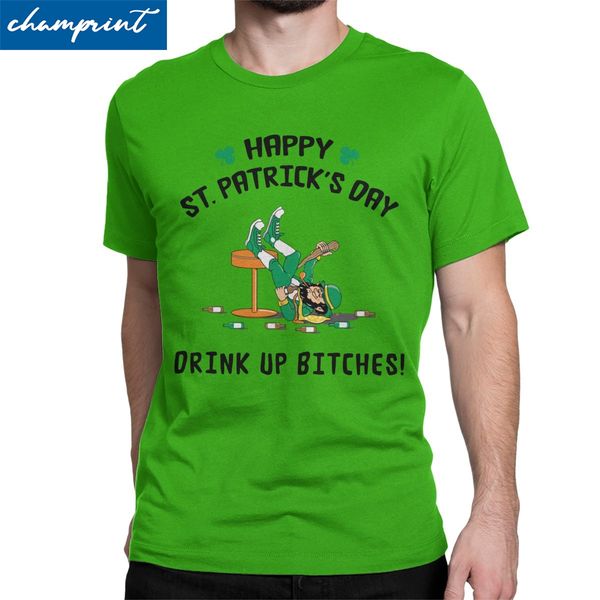 

men st patrick's day gifts leisure tees short sleeve leprechaun irish shamrock clothes party sport hooded sweatshirt hoodie men t shirt