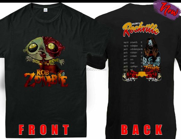 

rob zombie rockville tour 2019 100% cotton t shirt s-5xl(1) sport hooded sweatshirt hoodie