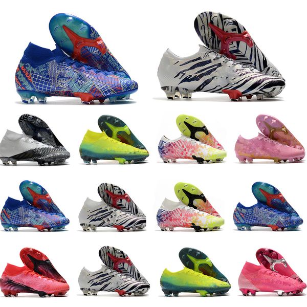

size 35-45 mercurial superfly vii 7 360 elite se fg cr7 safari ronaldo neymar njr mens soccer shoes football boots cleats