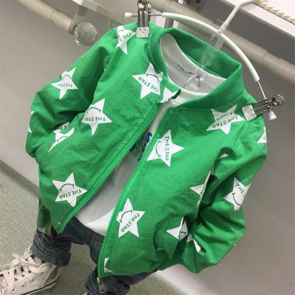 

2-5 years fashion boys clothes autumn boy jacket cotton spring kids star letter print zipper lined coat baseball sweatershirt c1012, Blue;gray