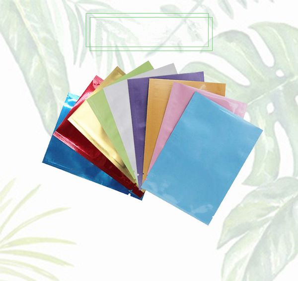 

bag pe colorful heat seal foil aluminum mylar smell proof pouch closet organizer kitchen accessories home decor craft su