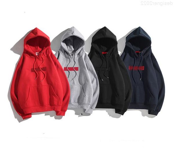 

men's fall hoodie designer high-end cotton hoodies collar women's couple sweatshirt large size m-2xl, Black