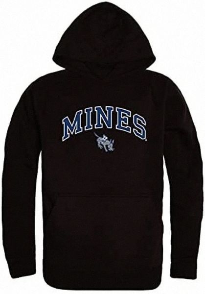 

colorado school of mines ncaa campus pullover hoodie c3xn#, Black