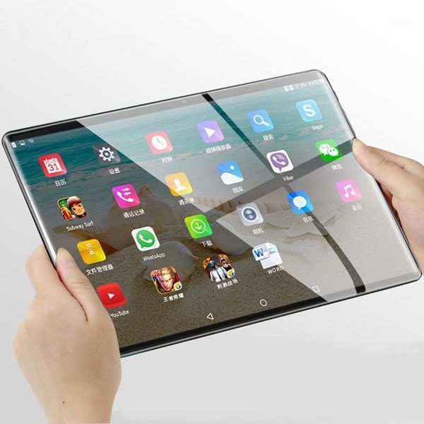 

tablet pc 10.1 inch kids 2.5d screen android quad core dual camera wifi education game gift for boys girls us plug1