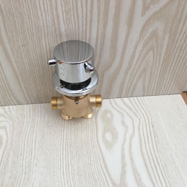 

mttuzk solid brass chrome finish bathtub and cold water control valve bath shower mixer bathtub faucet 3 piece set faucet bbyaix