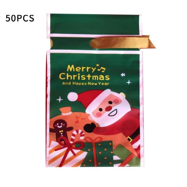 

beautiful christmas ribbon drawstring bag packaging gift bag baking pastry biscuit drawstring