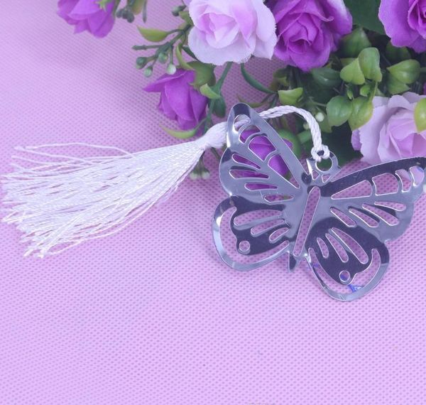 

butterfly bookmarks metal with tassels stationery gifts wedding favors stainless bbyocx sweet07
