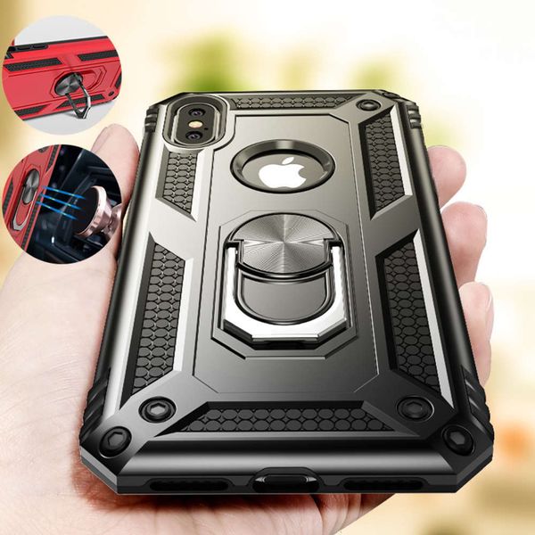 

znp-iphone shockproof sleeve, vip x xs max xr 7 6, 6s 7 8 plus magnetic ring sleevevfe1