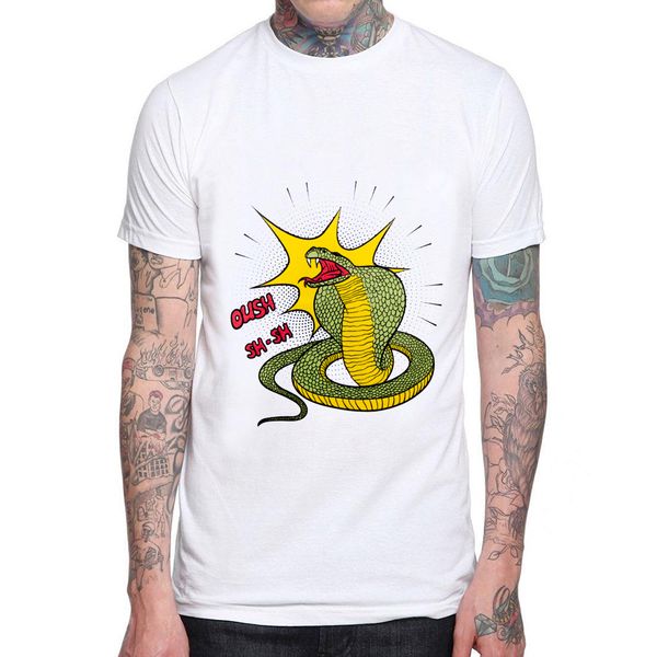

mens fashion brand short sleeve casual cobra snake tshirt camisetas hombre camisa sport hooded sweatshirt hoodie men t shirt