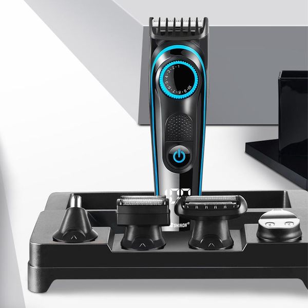 

5 in 1 electric razor shaver usb hair clipper professional for men cutting machine hair beard trimmer shaver