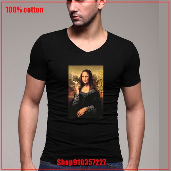 

символ тройники мона cheefa мона лиза v белый тонкий пару персонализированные короткие рукава для мужчин большой размер спорт толстовка с ка