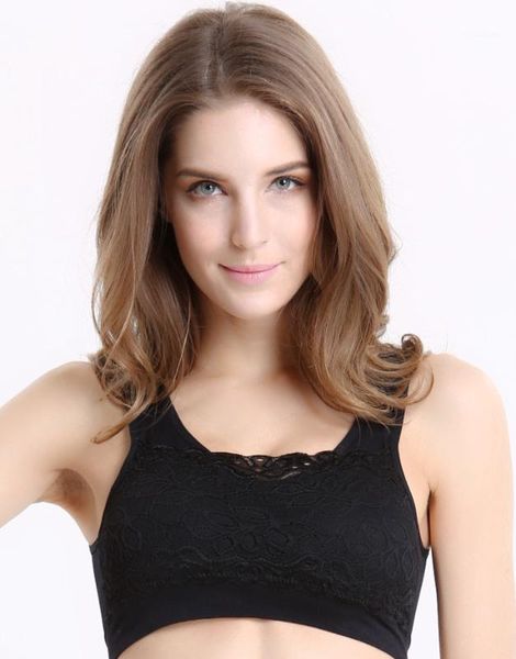 

gym clothing sports jogging running bra yoga push up shockproof underwear seamless female sport crop gathered1, White;black