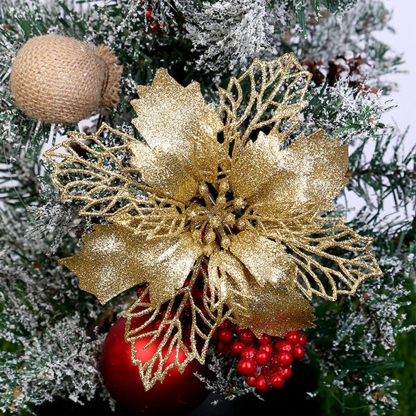 

yoriwoo artificial flowers fake merry newtree christmas decorations for home 2019 gift xmas ornament happy new year 2021