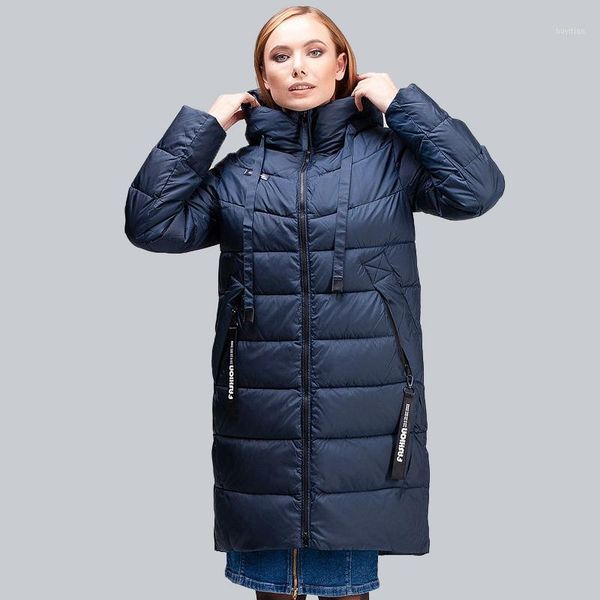 

2020 winter new women's cotton clothing warm hooded jacket warm windproof plus size 6xl long winter jacket female clothes parka1, Black