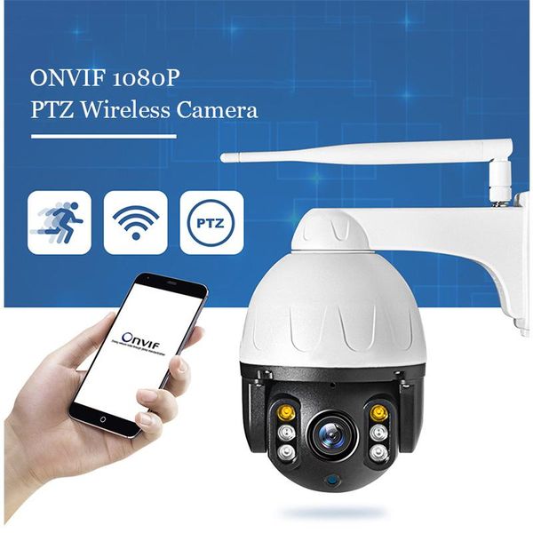 

ip camera auto tracking 1080p ptz outdoor onvif waterproof mini speed dome camera 2mp cctv security
