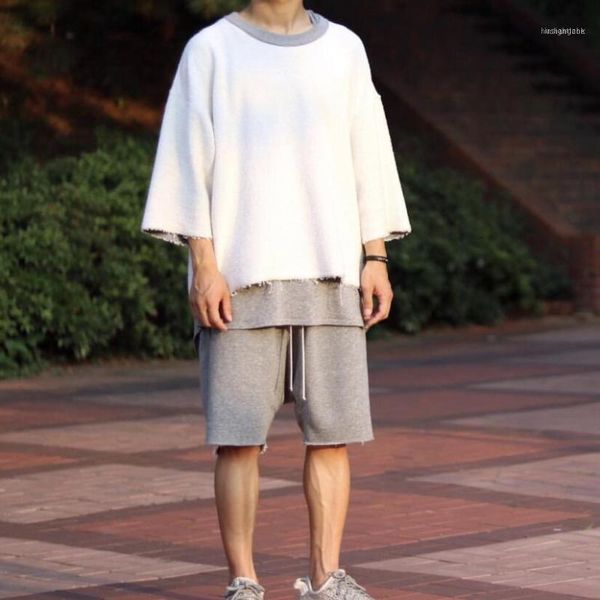 

autumn men street hip hop oversized hoodie sweatshirts mens terry fabric hiphop clothes good quality streetwear11, Black