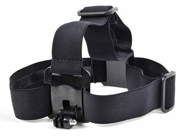 Gopro-Zubehör, elastisches, verstellbares Nylon-Kopfband, Gürtel, Kopfband-Montageadapter für Kamera HD Hero