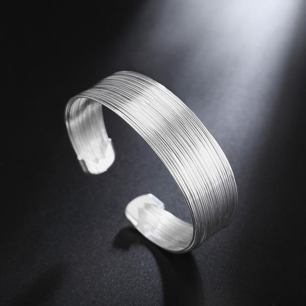 

specials fashion silver color jewelry charm female multi line bangle women jewelry wedding cute charms b023 h bbydvh, Black