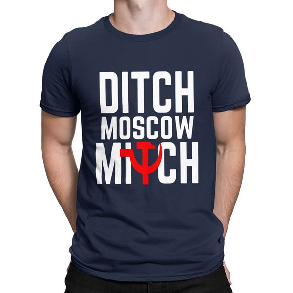 

sport new arrical moscow mitch traitor russia t-shirt black navy shirts short sleeve tee