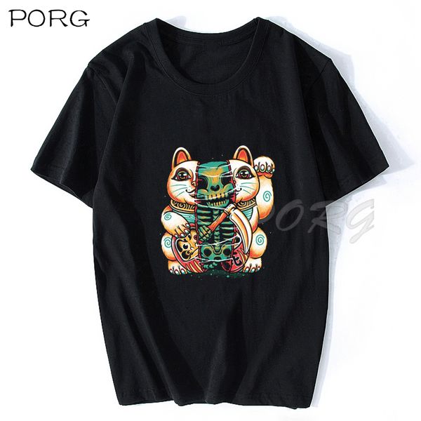 

out of luck japanese anime cartoon summer aesthetic harajuku streetwear hip hop camisetas hombre tshirt hooded sweatshirt hoodie men t shirt