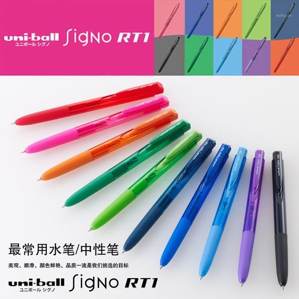 

3pcs uni signo rt1 umn-155 gel pen water pen k6 version writing color gel student office stationery supplies 0.38 / 0.5mm1