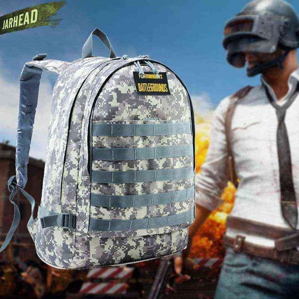 Pubg Kazanan Sırt Çantası Seviye 3 Öğretim Görevlisi Çanta Playerkulunknown's Savaş Alanları Çok fonksiyonlu Sırt Çantası Cosplay Taktik Sırt Çantası G220308