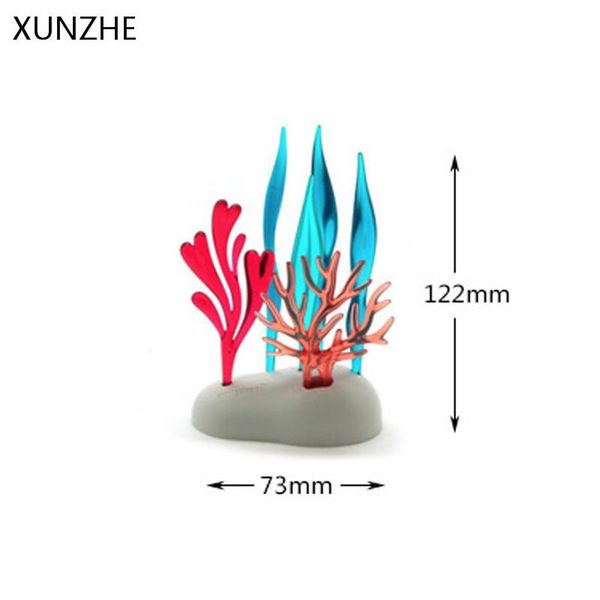 

xunzhe 6pc ste творческого coral fruit вилка aquatic plant десерт стики кекс signature украшение кухня ресторан аксессуары jllomr