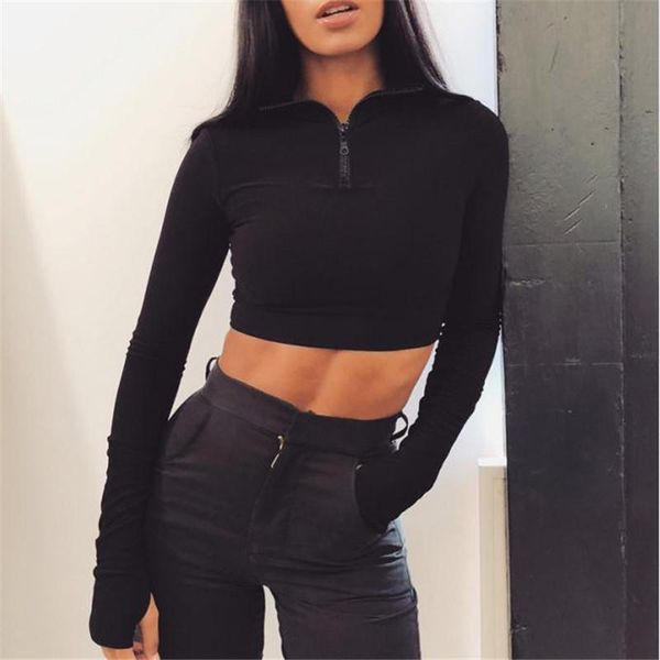 

black bodycon women suits casual zipper long sleeves short + shorts 2pcs female outfits female slim fitness tracksuits femme, Gray
