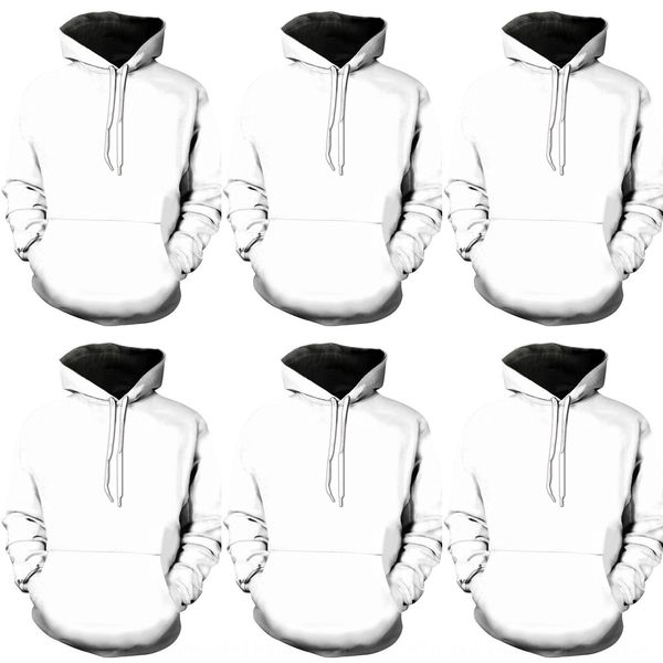 

spring autumn new 3d printing hooded wo loose class print spring and autumn new 3d sweater sweaterprinting hooded men's and women, Black