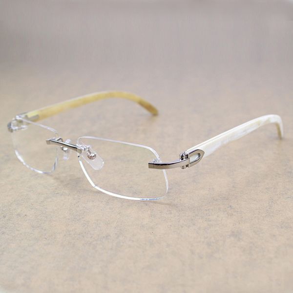 

2021 new mens sunglasses brand designer wood sun glasses rimless luxury eyewear fashion shades for women trendy product sunglass spzq, White;black