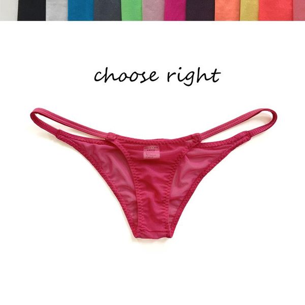 

women's panties mesh ladies low waist briefs underwear lingerie, Black;pink