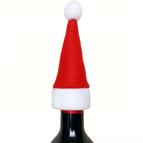 

c4dtz fork decoration and hat set hat christmas hatwine bottle christmas table wine bottle ljmub set
