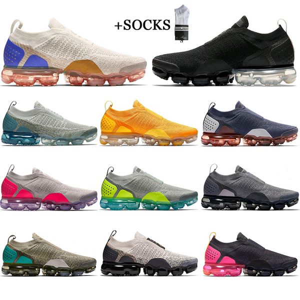 

2021 chaussures moc 2 laceless 2.0 running shoes triple black mens women sneakers white mens trainers zapatos sports sneakers 36-45, White;red