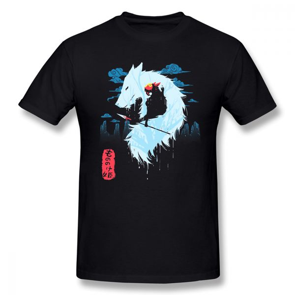 

princess mononoke men t shirt dropshipping kpop oversize cotton short sleeve custom men shirts sport hooded sweatshirt hoodie