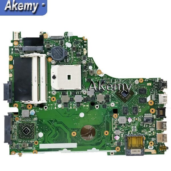 

akemy x550dp motherboard rev:2.0 lvds for asus x750dp k550dp k550d x550d lapmotherboard x550dp mainboard