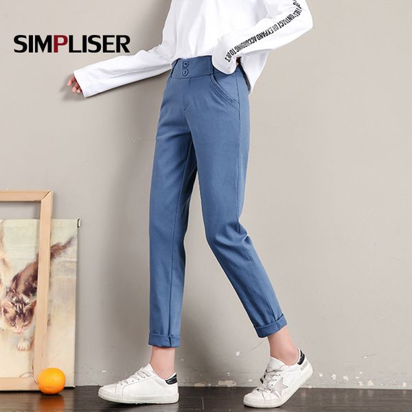 

soft pants for women stretch female trousers plus size 3xl woman's cargo pants green black khaki 2020 mom pants high waisted 1020, Black;white