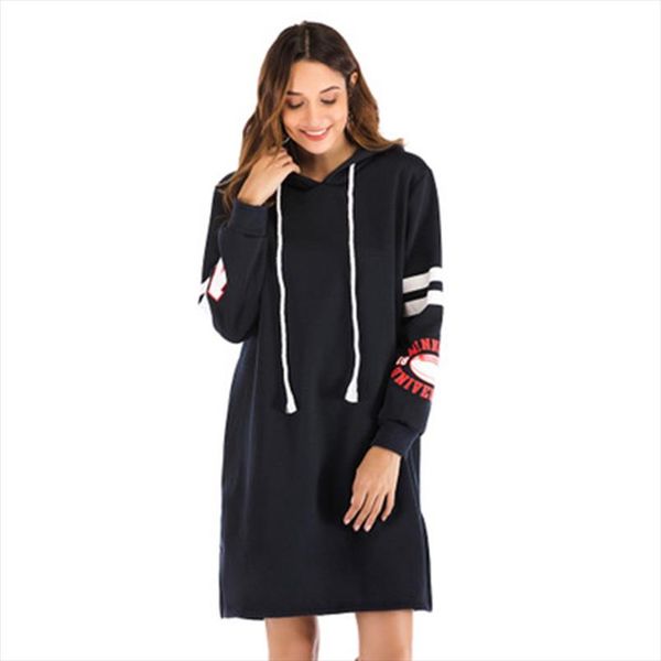 

2020 winter autumn fashion womens long sleeve hooded jacket loose warm hoodies sweatshirt plus size femininas  5xl, Black