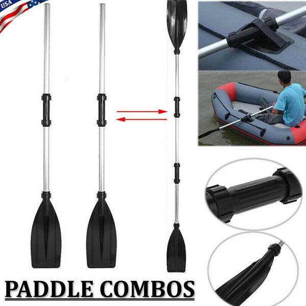 

aluminum double-ended detachable afloat oars paddles boat kayak raft canoe us