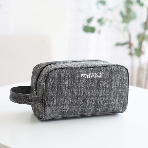 

man travel wash bag jacquard cation oxford cloth cosmetic bag cosmetic storage1