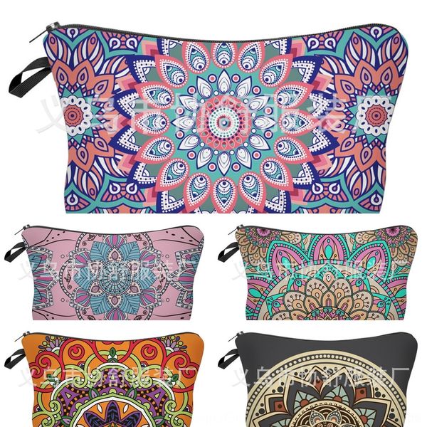 

nwjfi коллекция мешка 3d печати косметических руки дама хранение сумка yyhkk руки и мытье mandala хранение