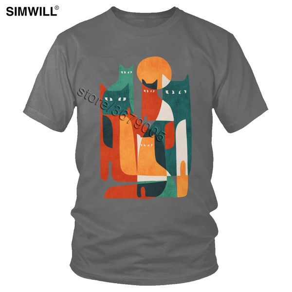 

мода аннотация cat art vintage короткого рукав абстракционизм графический streetwear tops спорт толстовка с капюшоном толстовка футболки