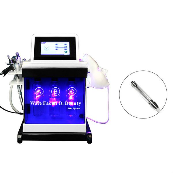 

5 in 1 hydra facial machines skin rejuvenaiton microdermabrasion rf hydro dermabrasion bio-lifting wrinkle removal hydrafacial spa in stock