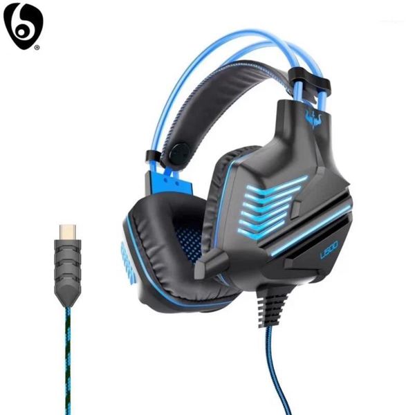 

ovleng p10 wired gaming headphone e-sports with mic stereo surrounded sound hifi headset for pc lap3.5mm jack or type c1