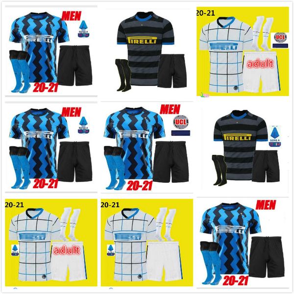 

lukaku vidal barella soccer jersey 2020 2021 calcio blue black home alexis lautaro hakimi eriksen футбол джерси униформа мужчины + детский к, Black;yellow