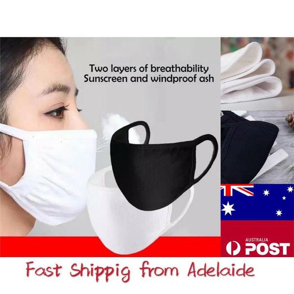 

face cotton mouth anti-dust mask masks man woman cycling wearing black white fashion high quality