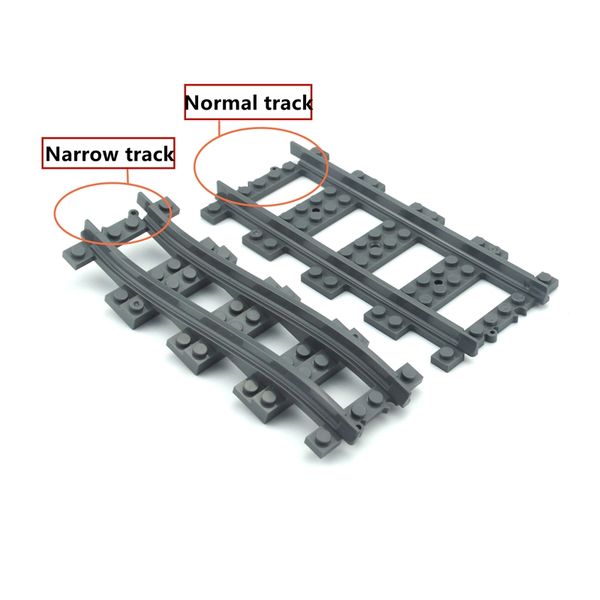 

город поезд треков узкий trein rail building block кирпичи модель moc parts 85977 узкие uphill ramp track yxlykb xhlove