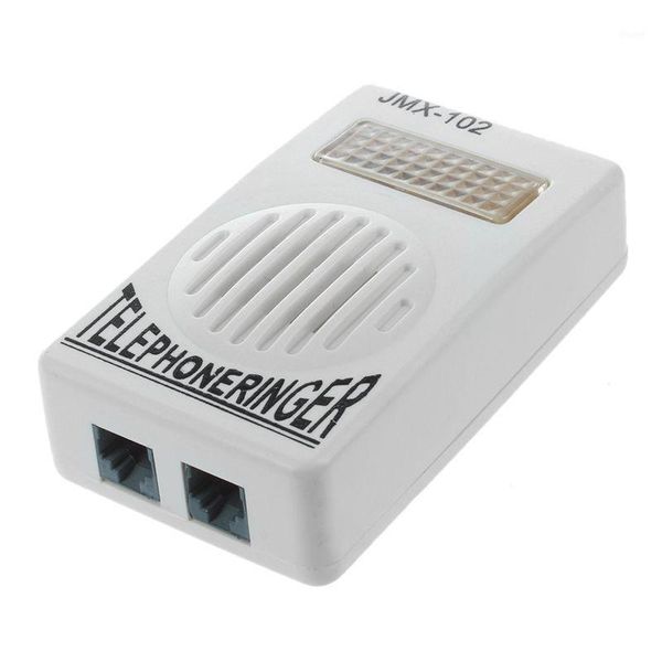 

plastic household phone ring sound rj11 6p2c ringer gray1