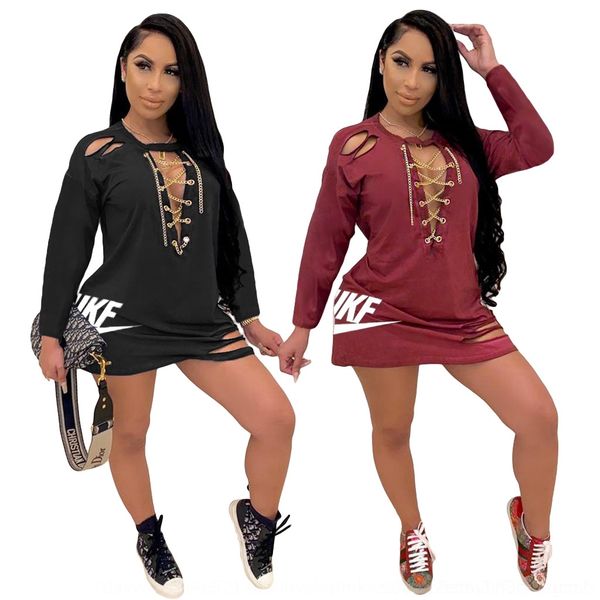 

eyxuc casual women's fashion casual burnt letter printed m7371 letter fashion women's m7371 burnt dress printed dress afzax, Black;gray