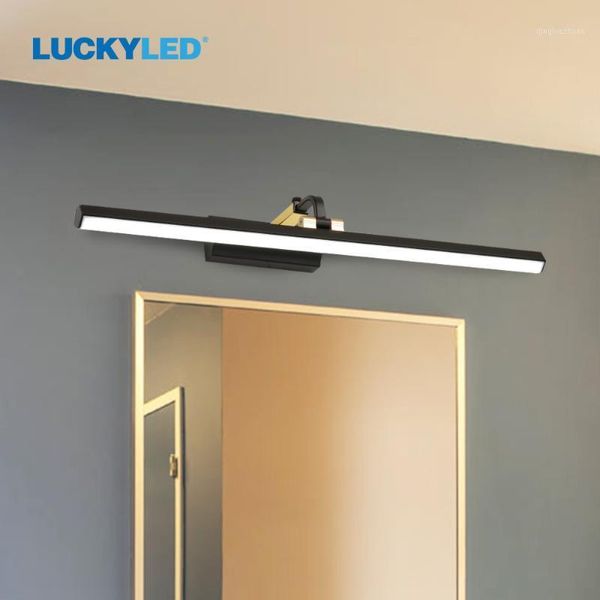 

luckyled modern led bathroom light mirror vanity light 8w 12w ac220v 110v wall fixture sconce wall lamps for living room1