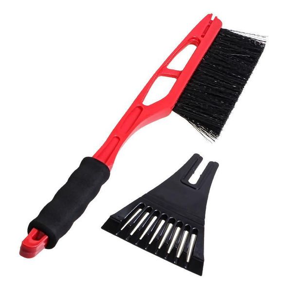 

1pcs multifunctional car windshield ice scraper vehicle snow shovel removal brush car windscreen clean tools universal h wmthrt